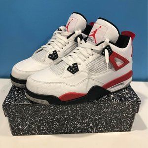 Red Cement Jordan 4 Size 9.5